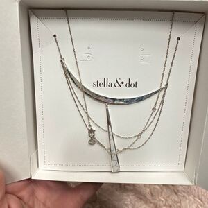 Stella and Dot Swag Necklace Collier Swag NIB!